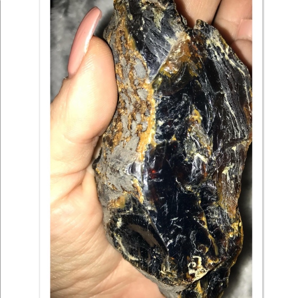 RARE 96 gram Blue Amber from Indonesia - Picture 3 of 6